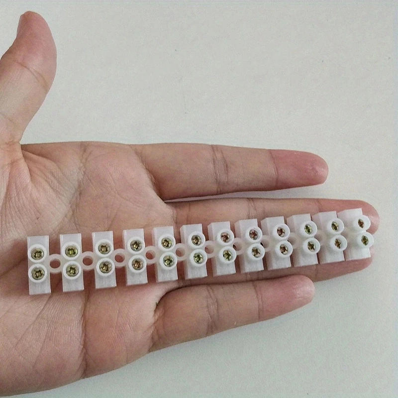 Description Picture 5 of item2Pcs 12 Way Barrier Screw Terminal Block Wire Connector Strip