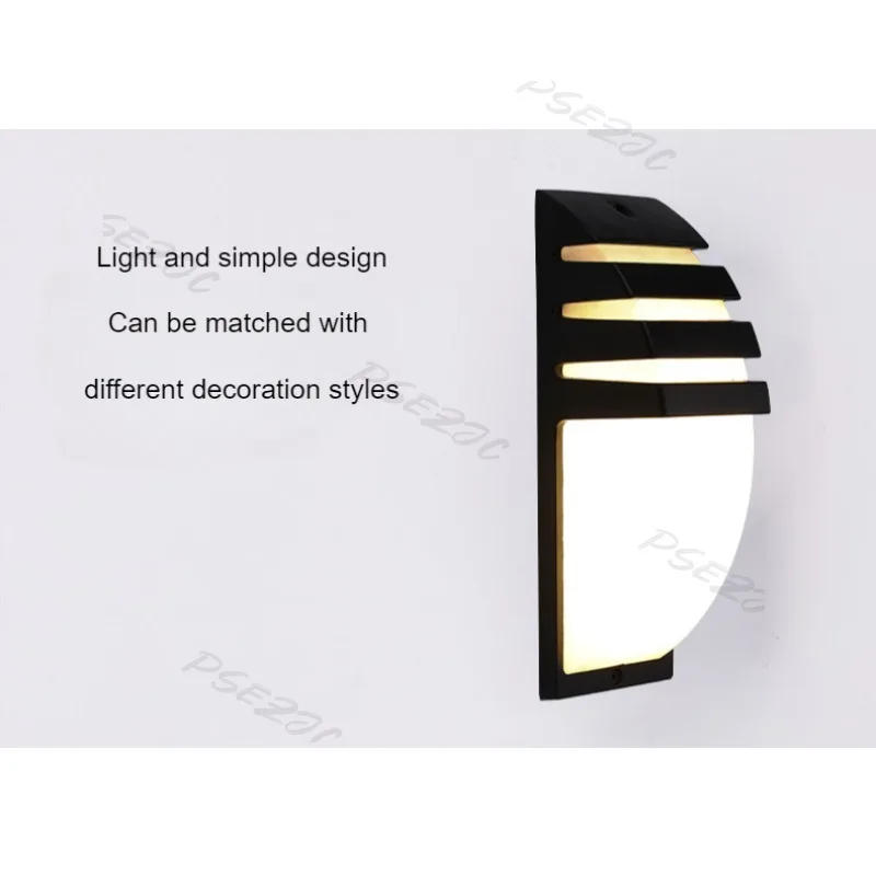 Description Picture 2 of itemLED Outdoor Wall Light Waterproof Radar Motion Sensor Outdoor Wall Lamp Porch Light Exterior Light Outdoor Lighting