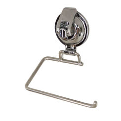 Vacuum Suction Cup Roll Paper Holder Silver Stainless Steel Tissue Rack Bathroom WC Toilet Wall Mounted Storage Shelf