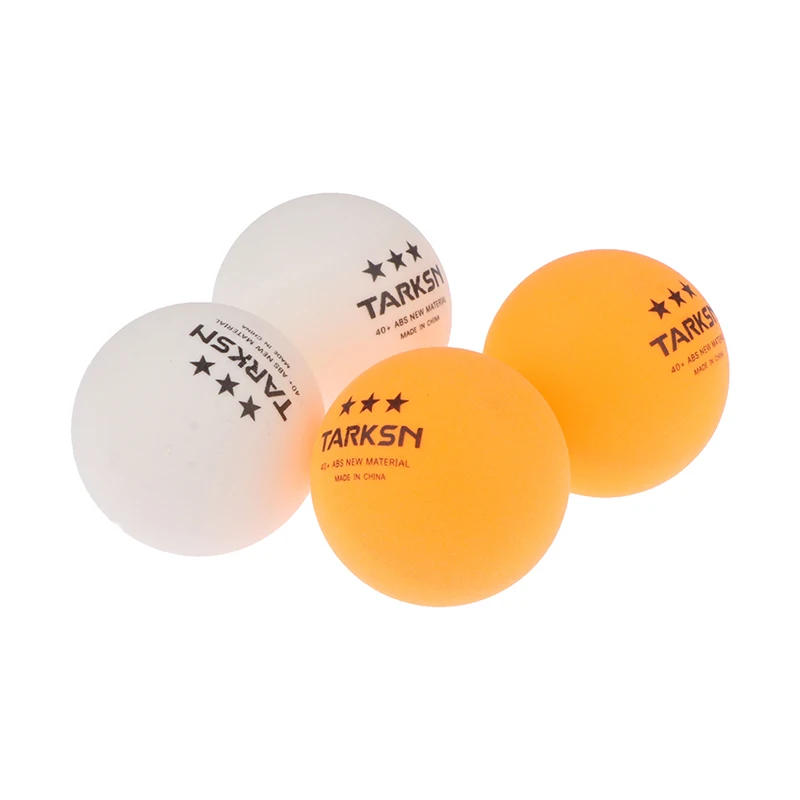 Description Picture 4 of item10 Pcs New Material ABS 40+ Yellow White Color Ping Pong Balls Professional Table Tennis Training Balls 3 Star
