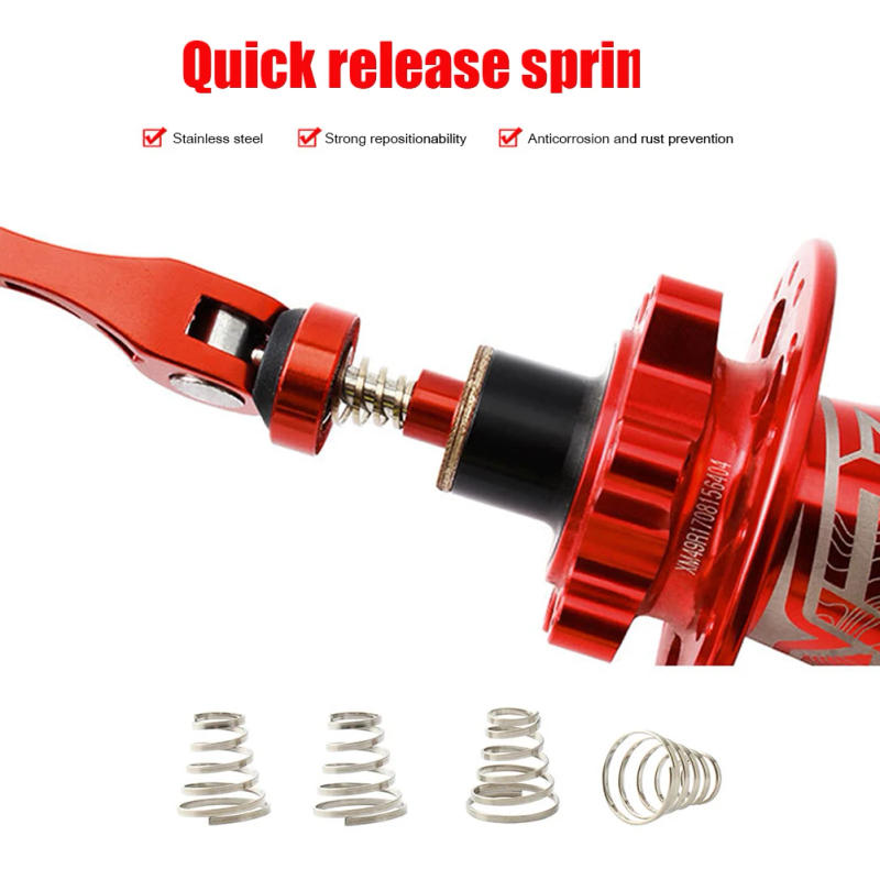 Description Picture 5 of item4pcs 8pcs Bike Quick Release Skewer Springs Replacement MTB Road Bicycle Front Rear Wheel Skewer Spring Cycling Accessories
