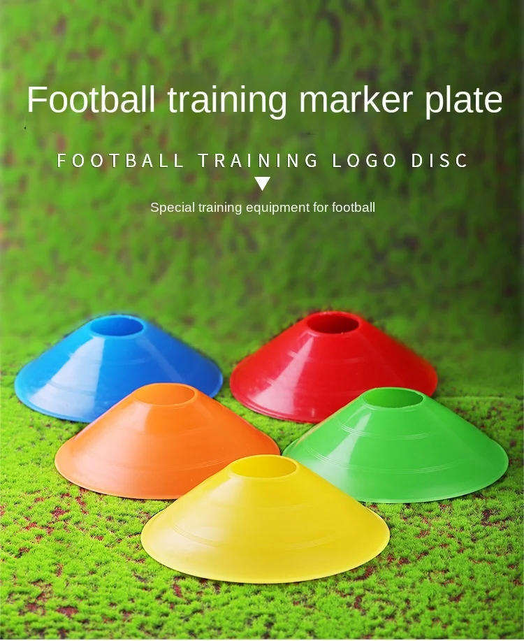 Description Picture 2 of item10Pcs Soccer Training Football Ball Game Disc Agility Disc Cone Set Multi Sport Training Space Cones With Plastic Stand Holder