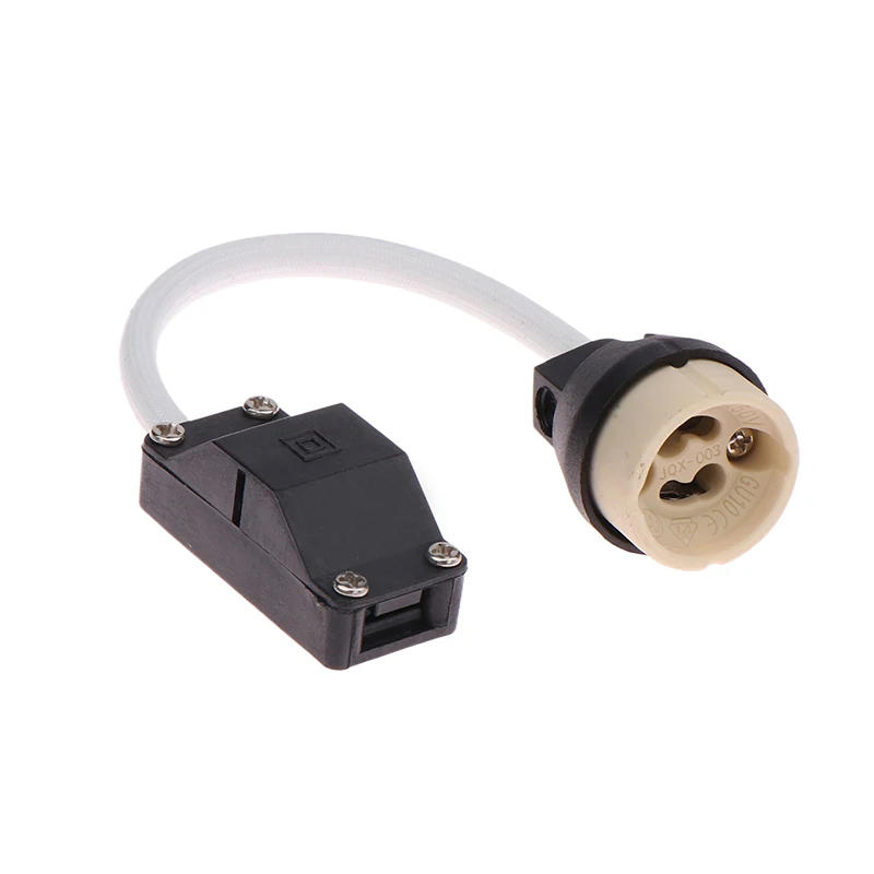 Description Picture 2 of item3Pcs GU10 Lamp Holder 2A 250V Ceramic Lamp Bases Connector for LED Light Bulbs/Halogen Bulbs Downlight with Terminal Box Socket