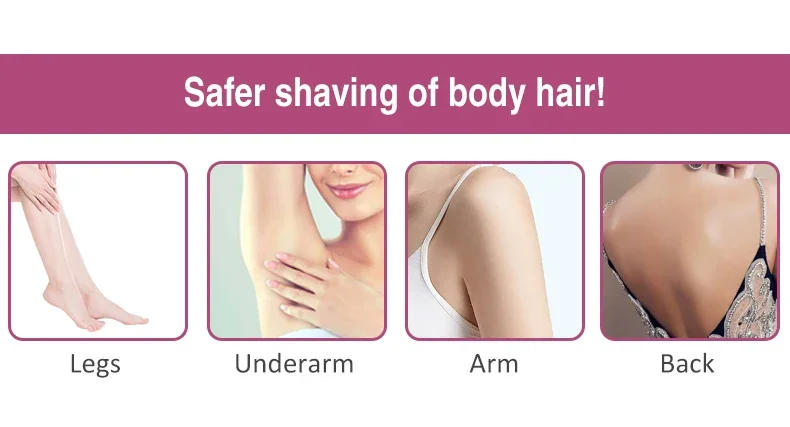 Description Picture 3 of itemVGR Hair Remover Professional Epilator Rechargeable Women Epilator Electric 3 in 1 Lady Epilator Plastic Shaver for Women V-739