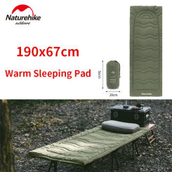 Naturehike New Outdoor Camping Bed Sleeping Pad Cot Cotton Cover Mat