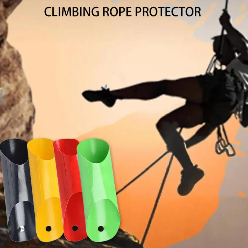Description Picture 2 of itemRock Climbing Rope Protector PVC Wear Rope Guard 4X Portable Anti-Wear PVC Rope Protector Sleeve for Outdoor Climbing