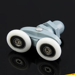8pcs Double Twin Shower Door Rollers Wheels Runners Pulley Pulleys 19/20/23/25/26/27mm Diameter