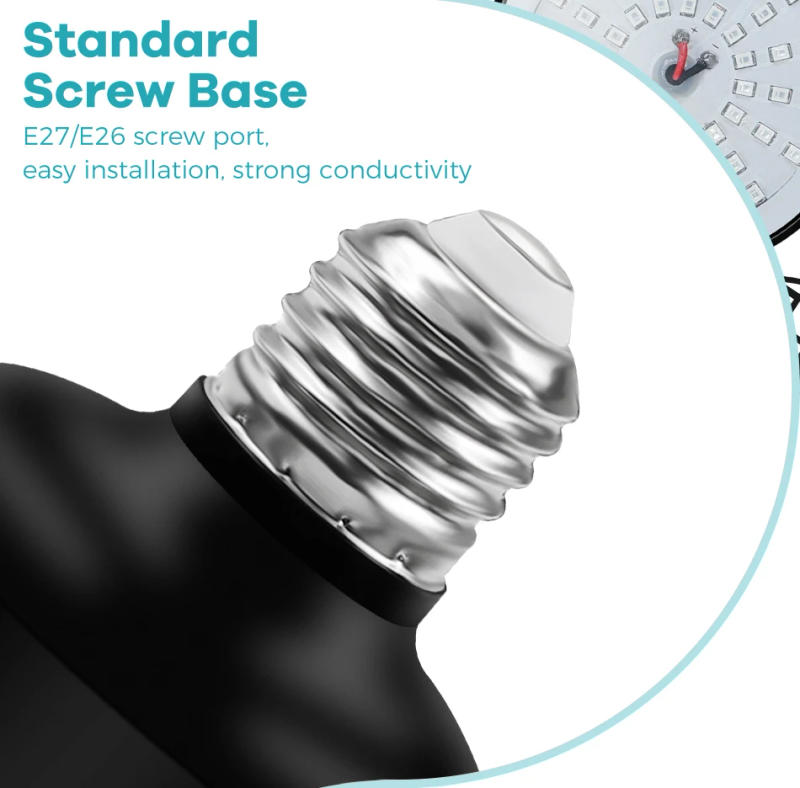 Description Picture 5 of item150W LED Grow Light E27 Foldable Phyto Lamp Full Spectrum Plant Fill Bulb for Hydroponic Bloom Flower Vegs Seeds Growth Box Lamp