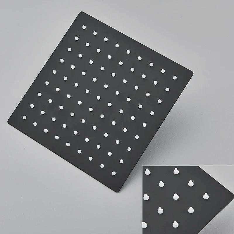 Description Picture 6 of itemBathroom Shower Faucet 8/10/12/16inch Rainfall Headshower Wall Concealed Cold Hot Water MixerShower System with Embedded Box