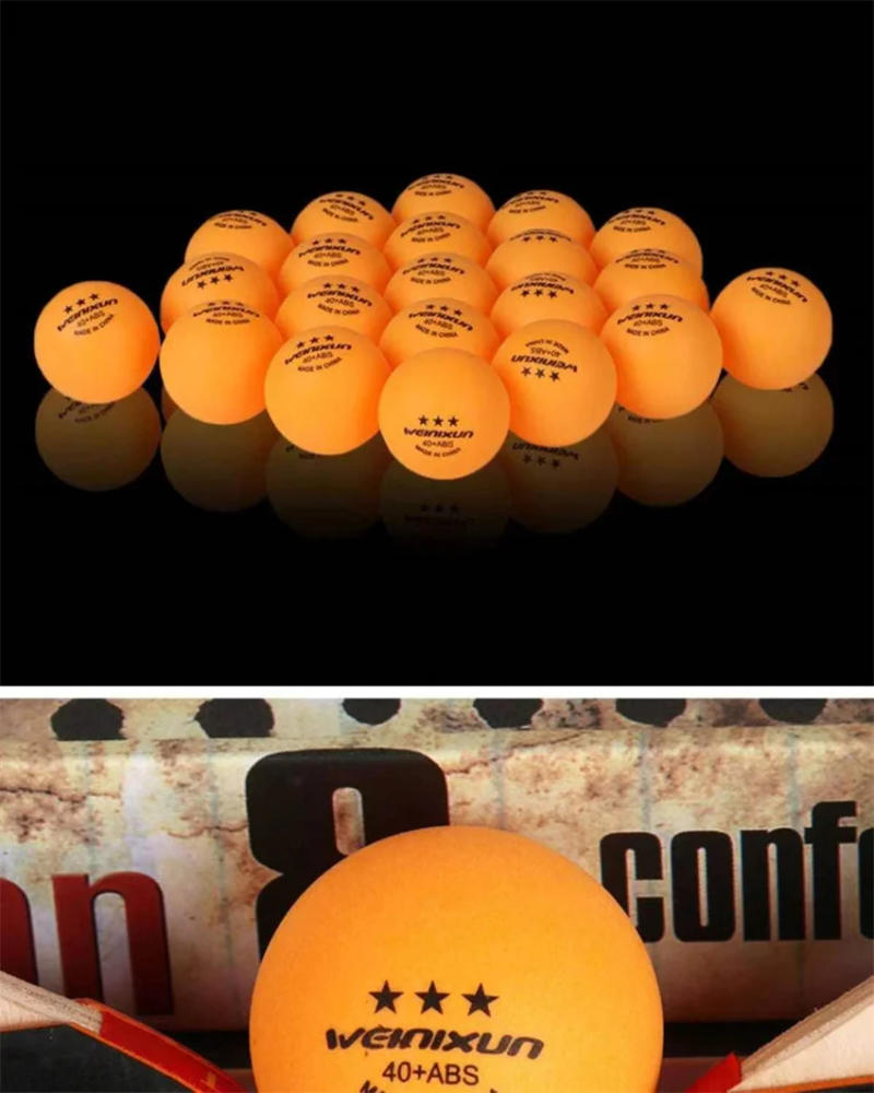 Description Picture 3 of item3-star Table Tennis Balls New Material A40 High-elastic Durable Training Table Tennis Balls Ping-Pong Balls