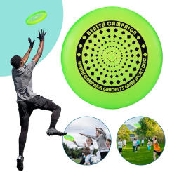 Fluorescence Flying Discs 175g Glow in The Dark Ultimate Discs Sport Disc for Outdoor Sports Beach Camping Game Outdoor Toy