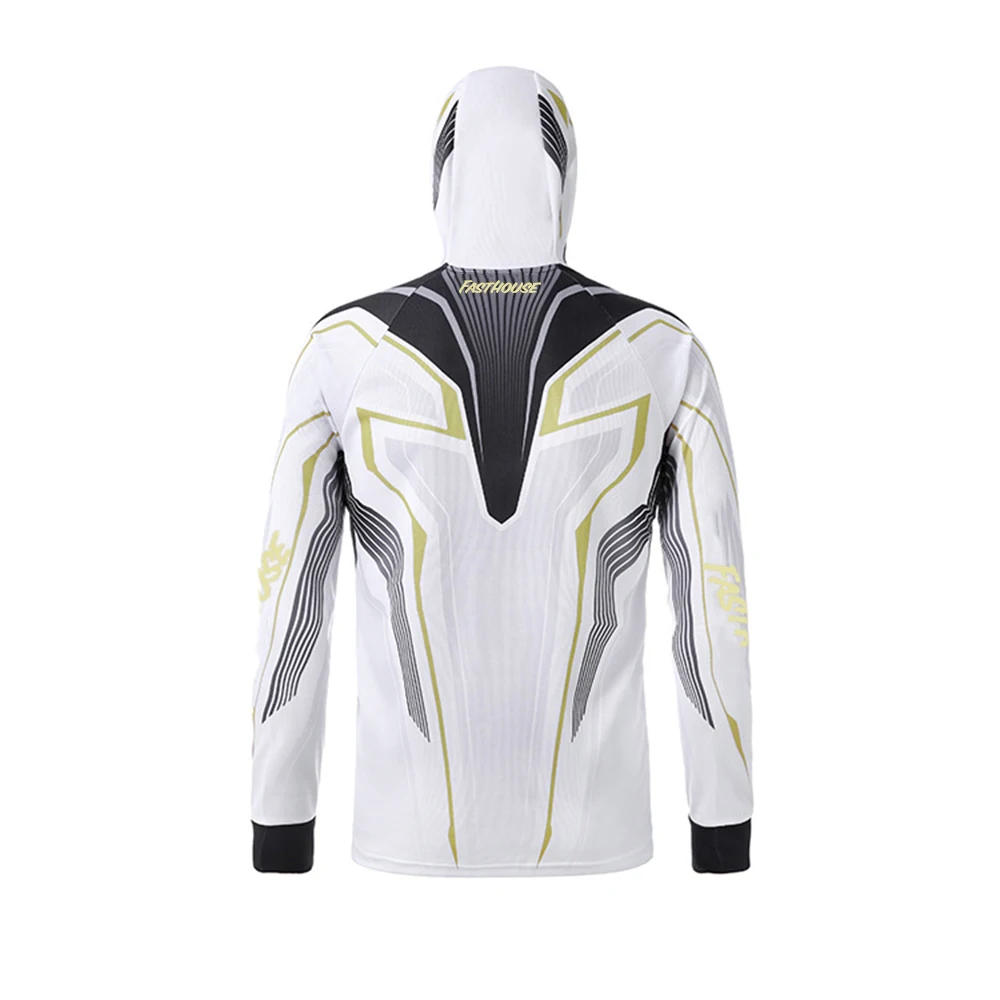 Description Picture 6 of itemFishing Hoodie With Anti-UV Sunscreen Sun Protection Clothes Fishing Shirt Breathable Quick Dry Fishing Jersey
