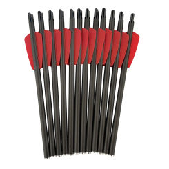 6/12pcs Crossbow Carbon Arrow 7.5/15inch Spine350 R-9 Hunting Archery Shooting Shooting