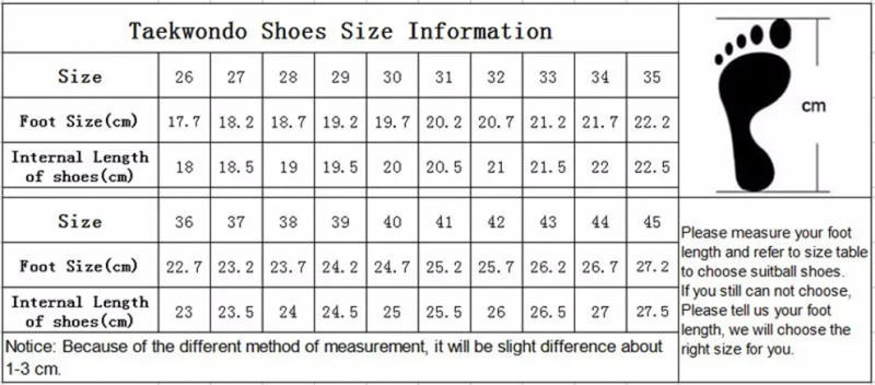 Description Picture 2 of itemBreathable Taekwondo Shoes Karate Kung Fu Wrestling Martial Arts Shoes Women Men Adult Children Soft Sole Sneaker Coach Shoes