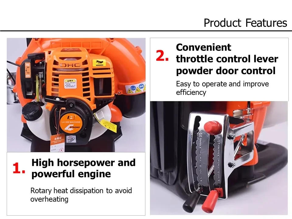 Description Picture 4 of itemKnapsack Engine Pesticide and Fertilizer Sprayer, 3WF-3S, 3WF-3A, 2 or 4 Stroke, Liquid, Podwer, Calcium, Chloride
