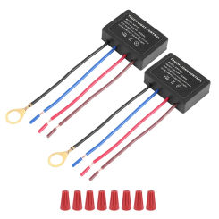Touch Lamp Switch 2 Pack,Touch Lamp Control Module For Dimmable LED,Bulbs,Lamp Switch Replacement Kit With Wiring Caps