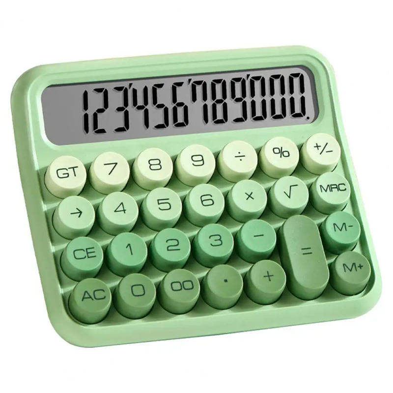 Description Picture 6 of itemFlexible Keyboard Calculator 12-digit Calculator with Silent Mechanical Switch Big Buttons Gradient