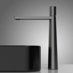 Bathroom Basin Faucet Brush Gold Solid Brass Faucet Sink Mixer Tap Hot and Cold Signle Lever Basin Faucet Free Shipping