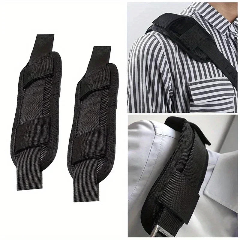 Description Picture 6 of item1PC Detachable Shoulder Strap Pad Cushion For Backpack Shoulder Bag Decompression Non Slip Shoulder Strap Pad Bags Accessories