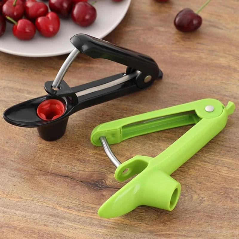 Description Picture 2 of itemHousehold Red Date Corer Push-Type Fruit Cutter Dry Date Corer Cherry Hawthorn Seed Removal Tool