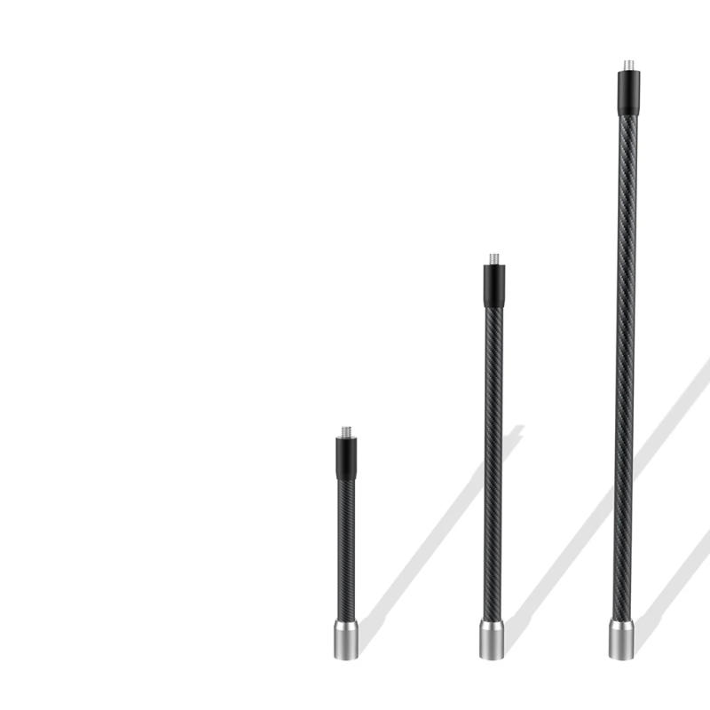 Description Picture 2 of itemMultiPurpose 1/4" Male to Female Threaded Carbon Fiber Pole Extension Rod for Insta360 Gopro12 Helmet Arm Selfie Stick