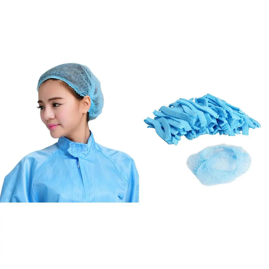 100x Disposable Hair Head Covers