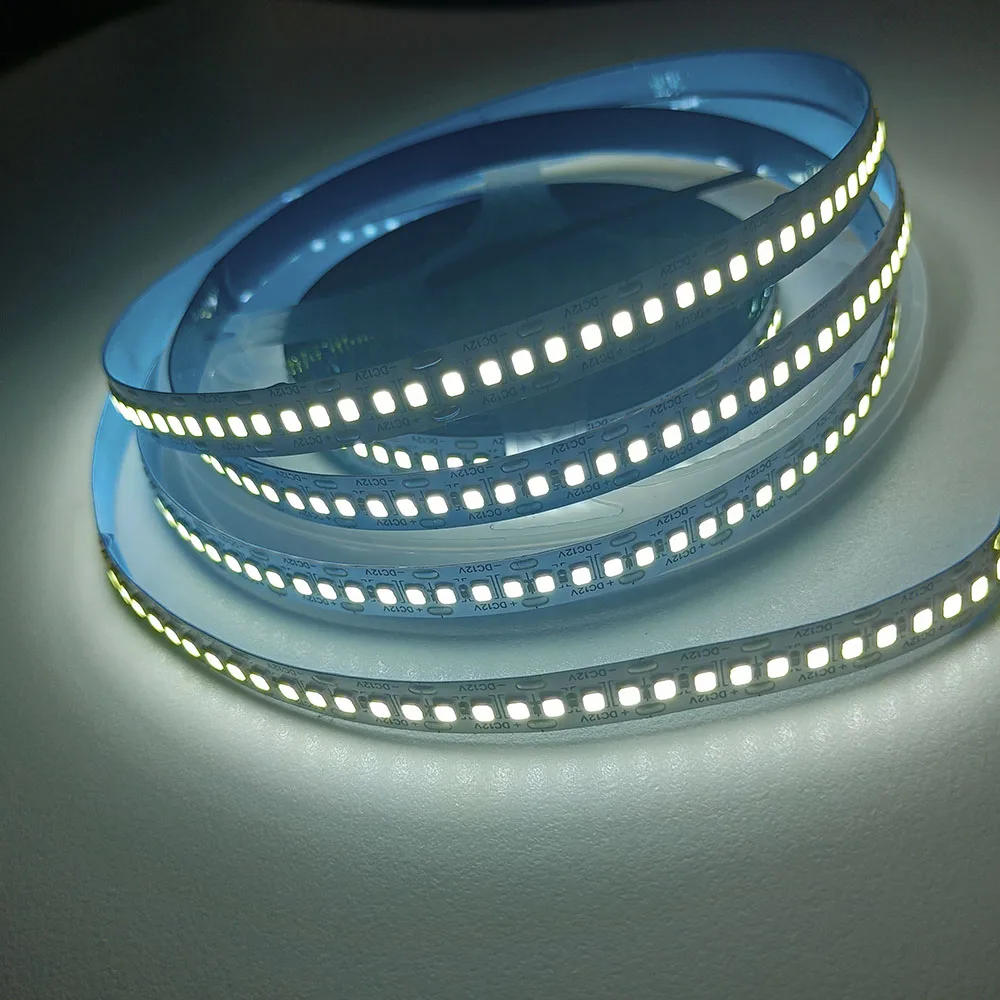 Description Picture 5 of item12V 24V LED Strip 2835 240/m High Brightness Flexible 10MM Natural white Warm White Suitable for 5050 Room Decoration Strip