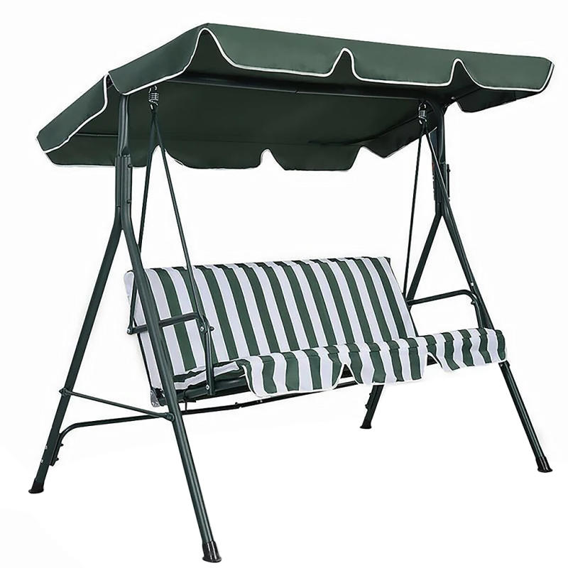 Description Picture 5 of itemPolyester Swing Chair Canopy Portable Solid Color Sunproof PA Coating Sunshade Backyard Hammock Top Cover Deep Green