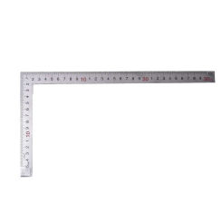 15 x 30cm 90 Degree Stainless Steel Right Angle Ruler Try Square Engineers Wood Measuring Tool Building Framing Gauges Ruler