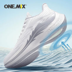 ONEMIX 2025 Air cushion Running Shoes  Breathable Outdoor Sport Sneakers Lightweight Athletic Jogging Walking Shoes