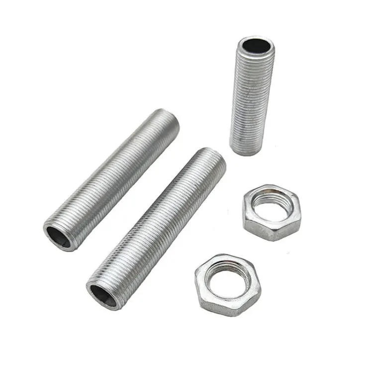 Description Picture 6 of item10pcs M10 Hollow Tooth Tube Internal Thread Hollow Screw Nut Lamp Cap Chandelier Connect Rod Fixed Base Lighting Accessories