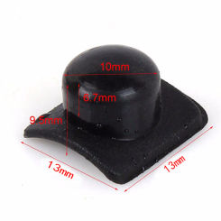 2pcs 13*13mm Flashlight Switch Cap Electronic DIY Parts Accessories Zoom Key Cap for LED Torch