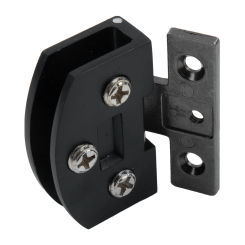 Glass Door Hinges Non Opening Hinge Wine Cabinet Door Hinging Cupboard Display Clamp Countertops Furniture Hardware