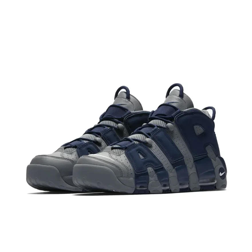 Description Picture 5 of itemNike Air More Uptempo Retro Mid Top Basketball Shoes Comfortable and versatile White