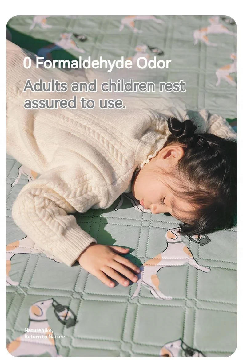 Description Picture 5 of itemUltrasonic camping mat Outdoor picnic thickened moisture-proof mat Machine washable