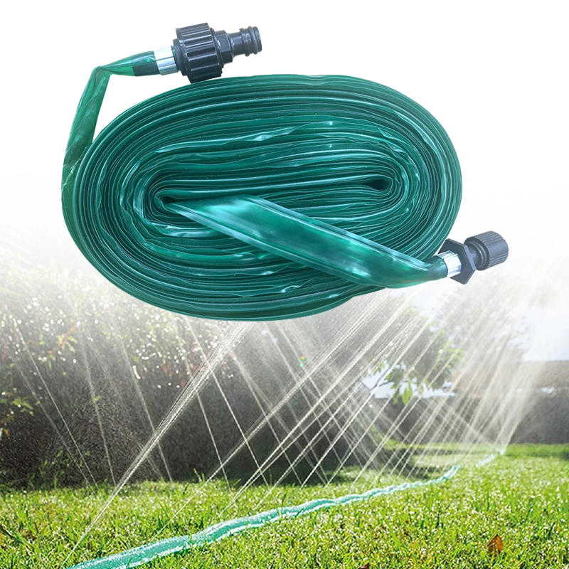 Description Picture 2 of item1 set Sprinkler Soaker Hose Drip Hose Sprinkler Set Garden Lawn Watering Irrigation Spray Hose for Garden Lawn Irrigation System