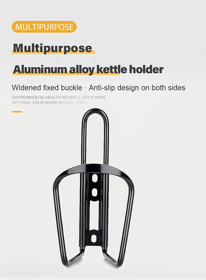 Description Picture 2 of itemAluminum Alloy Bicycle Bottle Holder Cycling Bicycle Drink Water Bottle Rack Holder Mount for Mountain Folding Bike Cage