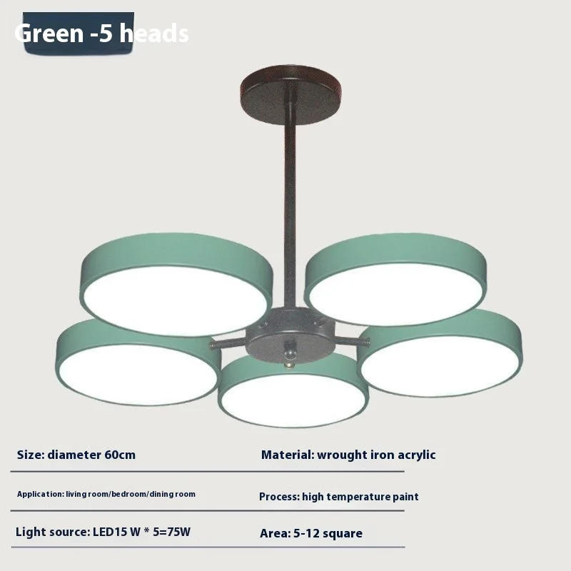Description Picture 2 of itemModern LED Ceiling Lamp Branched Chandeliers for Living Room Ceiling Lights Bedroom and Kitchens Indoor lighting AC220V