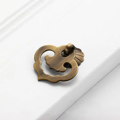 Kitchen Drawer Handle Cabinets Solid Brass Knob Hardware Furniture Handle 4Pcs/set