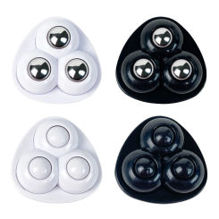 4pcs Paste Universal Wheel No Noise Self Adhesive Universal Pulley Rotating Wheels for Trash Can Bottom Kitchen Small Appliances
