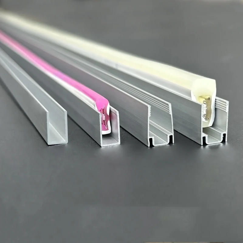 Description Picture 2 of itemFlexible Led Neon Rope Lights U Shape Aluminum Track Channel Mounting Bracket Led Neon Strip Light Clips Accessories