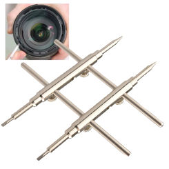 25-130MM Professional Camera Lens Spanner Wrench Camera Lens Repair Spanner Kits Open Tools for DSLR Camera Lens Telescope Lens