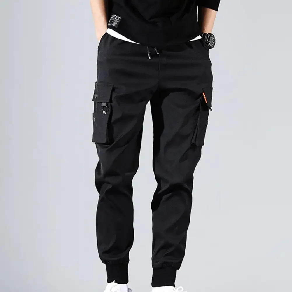 Description Picture 2 of itemMen Trousers Jogging unload Cargo Pants Casual Outdoor Work Tactical Tracksuit Pants 2021 Summer Thin Plus Size Men's Clothing
