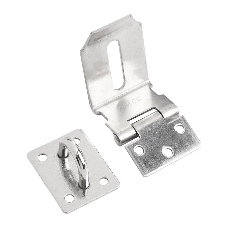 Description Picture 6 of itemLock Plate Rust resistant Stainless Steel Lock Hasp Staple Padlock Clasp Shed Latch for Long lasting Protection