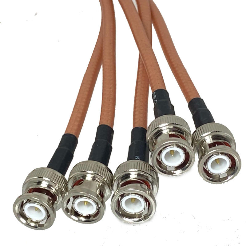 Description Picture 4 of itemRG142 BNC Male to BNC Male Plug Crimp Connector Jumper Pigtail Cable Wire Terminals