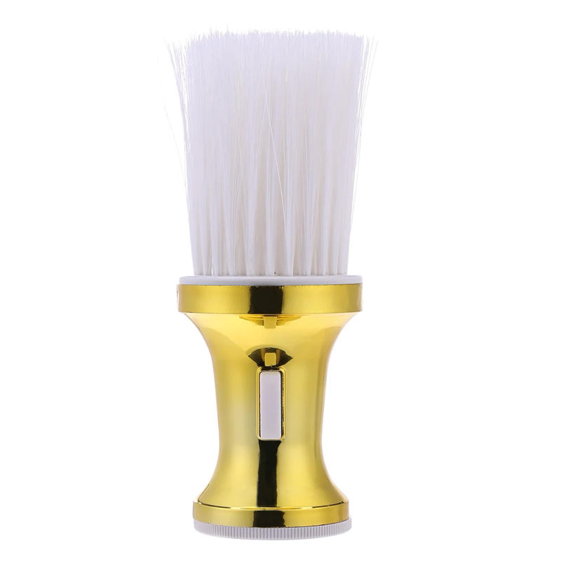 Description Picture 6 of itemHair Cutting Neck Face Duster Bath Powder Cleaner Brush Salon Tools (Gold)