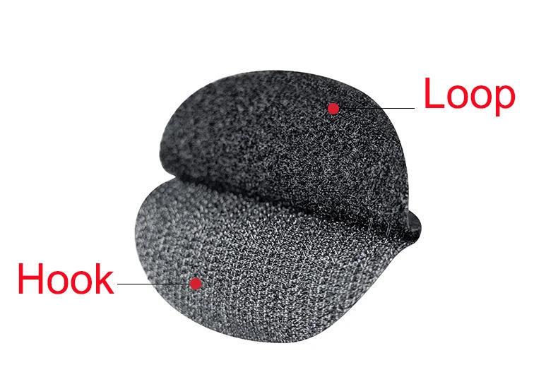 Description Picture 5 of item5-30Pair 60mm Round Hook and Loop Fasteners Tape Nylon Sticker Self Adhesive Mounting Double Sided Tape For Carpet Anti Slip Mat