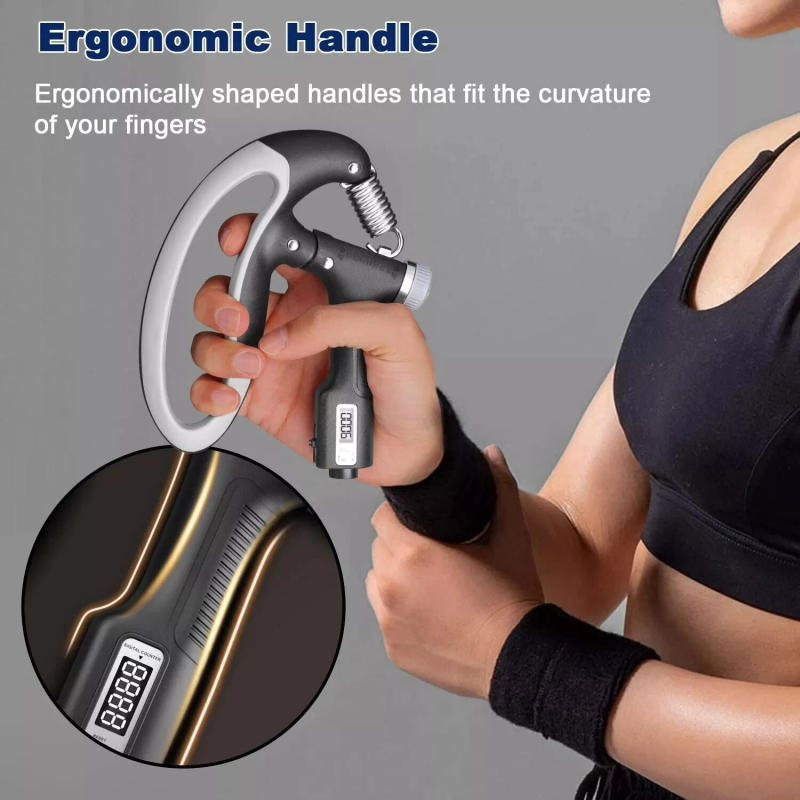 Description Picture 5 of itemHand Grip Strength Power Trainer Gripper Strengthener Adjustable Gym Exerciser