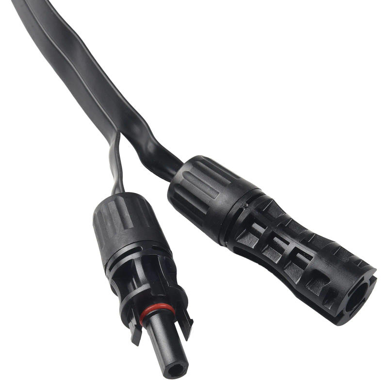 Description Picture 4 of itemSuper Flat Solar Flexible Cable Solar Panel Connector Adapter 0.5m 1KV 90-degree Bending Photovoltaic Extension Cable