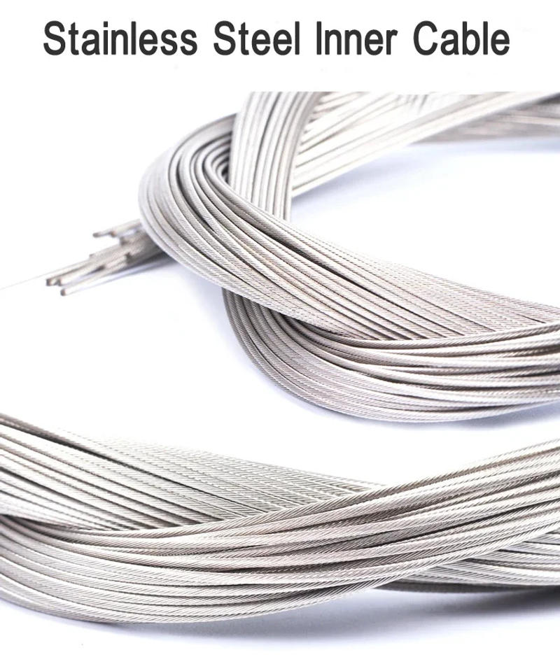 Description Picture 3 of item2pcs MTB Bicycle Brake Line Bicycle Speed Line Fixed Gear Shifter Gear Brake Cable Shift Inner Wire for MTB Road Bike